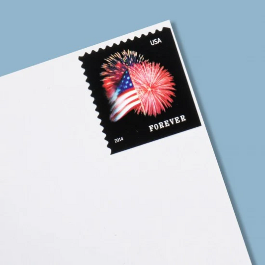 The Star Spangled Banner USPS Forever Postage Stamp- Total of 100 Stamps