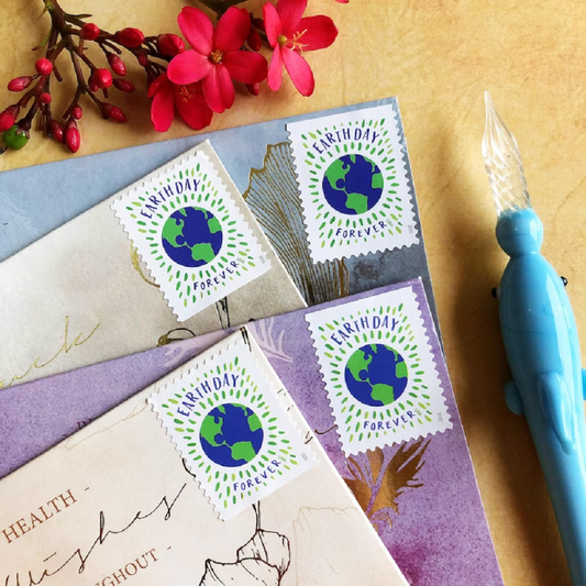 USPS Earth Day First Class Forever Postage Stamps-Total of 100 Stamps